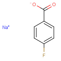 499-90-1 SODIUM 4-FLUOROBENZOATE chemical structure