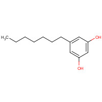 500-67-4 5-Heptylresorcinol chemical structure