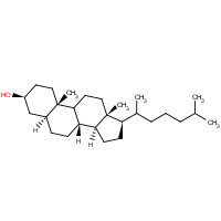 516-92-7 5BETA-CHOLESTAN-3ALPHA-OL chemical structure