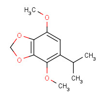 523-80-8 4,7-DIMETHOXY-5-(2-PROPANYL)-1,3-BENZODIOXOLE chemical structure