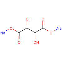 526-94-3 SODIUM BITARTRATE chemical structure