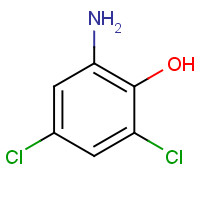 527-62-8 2-AMINO-4,6-DICHLOROPHENOL chemical structure