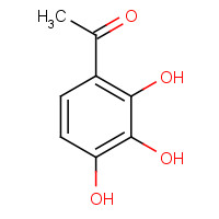 528-21-2 2',3',4'-TRIHYDROXYACETOPHENONE chemical structure