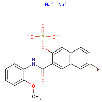 530-79-0 Naphthol AS-BI phosphate disodium salt chemical structure