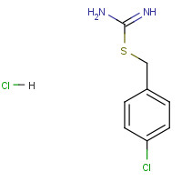 544-47-8 S-(4-CHLOROBENZYL)ISOTHIOURONIUM CHLORIDE chemical structure