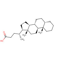 546-18-9 5BETA-CHOLANIC ACID chemical structure