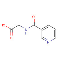 583-08-4 NICOTINOYL-GLYCINE chemical structure