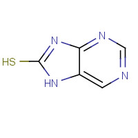 583-40-4 8-Mercaptopurine chemical structure