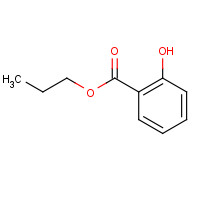 607-90-9 SALICYLIC ACID N-PROPYL ESTER chemical structure