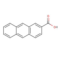 613-08-1 2-ANTHRACENECARBOXYLIC ACID chemical structure