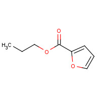 615-10-1 2-FURANCARBOXYLIC ACID N-PROPYL ESTER chemical structure