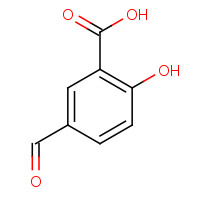 616-76-2 5-Formylsalicylic acid chemical structure