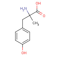 620-30-4 DL-ALPHA-METHYLTYROSINE chemical structure