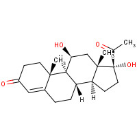 641-77-0 11BETA,17ALPHA-DIHYDROXY-4-PREGNENE-3,20-DIONE chemical structure