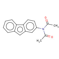 642-65-9 2-DIACETYLAMINOFLUORENE chemical structure