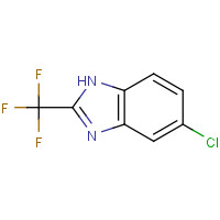 656-49-5 5-CHLORO-2-(TRIFLUOROMETHYL)BENZIMIDAZOLE chemical structure
