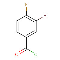 672-75-3 3-BROMO-4-FLUOROBENZOYL CHLORIDE chemical structure