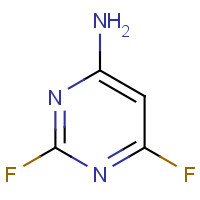 675-12-7 4-AMINO-2,6-DIFLUOROPYRIMIDINE chemical structure