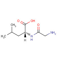 688-13-1 GLYCYL-D-LEUCINE chemical structure