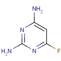 696-83-3 2,4-DIAMINO-6-FLUOROPYRIMIDINE chemical structure