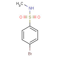 703-12-8 4-BROMO-N-METHYL-BENZENESULFONAMIDE chemical structure