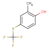 709-96-6 2-METHYL-4-(TRIFLUOROMETHYLTHIO)PHENOL chemical structure