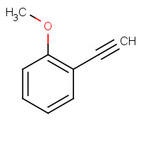 767-91-9 1-ETHYNYL-2-METHOXYBENZENE chemical structure