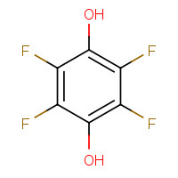 771-63-1 TETRAFLUOROHYDROQUINONE chemical structure