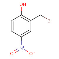772-33-8 2-HYDROXY-5-NITROBENZYL BROMIDE chemical structure
