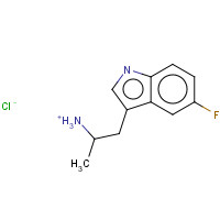 776-56-7 5-FLUORO-ALPHA-METHYLTRYPTAMINE HYDROCHLORIDE chemical structure
