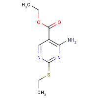 778-97-2 Ethyl 4-amino-2-(ethylthio)-5-pyrimidinecarboxylate chemical structure