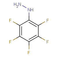 828-73-9 PENTAFLUOROPHENYLHYDRAZINE chemical structure