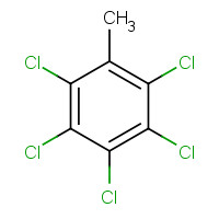 877-11-2 2,3,4,5,6-PENTACHLOROTOLUENE chemical structure