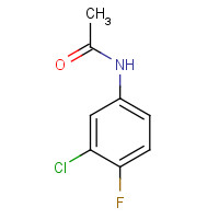 877-90-7 3'-CHLORO-4'-FLUOROACETANILIDE chemical structure
