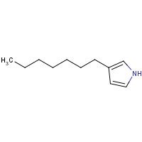 878-11-5 3-HEPTYLPYRROLE chemical structure
