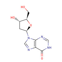 890-38-0 2'-Deoxyinosine chemical structure