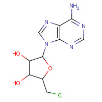 892-48-8 5'-CHLORO-5'-DEOXYADENOSINE chemical structure