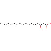 928-17-6 3-HYDROXYHEXADECANOIC ACID chemical structure