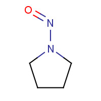 930-55-2 N-NITROSOPYRROLIDINE chemical structure