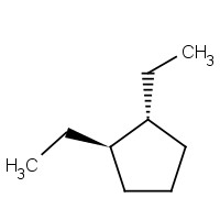 932-40-1 TRANS-1,2-DIETHYLCYCLOPENTANE chemical structure