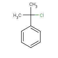 934-53-2 ALPHA,ALPHA-DIMETHYLBENZYL CHLORIDE chemical structure