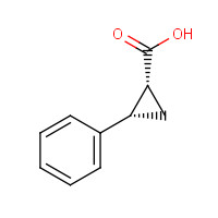 939-90-2 TRANS-2-PHENYL-1-CYCLOPROPANECARBOXYLIC ACID chemical structure
