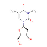 958-74-7 3-METHYLTHYMIDINE chemical structure