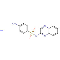 967-80-6 Sulfaquinoxaline sodium chemical structure