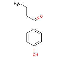 1009-11-6 1-(4-Hydroxyphenyl)-1-butanone chemical structure