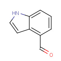 1074-86-8 Indole-4-carboxaldehyde chemical structure