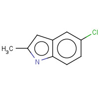 1075-35-0 5-CHLORO-2-METHYLINDOLE chemical structure