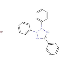 1096-80-6 2,3,5-TRIPHENYLTETRAZOLIUM BROMIDE chemical structure