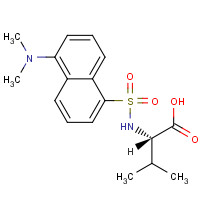 1098-50-6 DANSYL-L-VALINE chemical structure