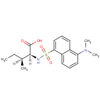 1100-21-6 DANSYL-L-ISOLEUCINE chemical structure
